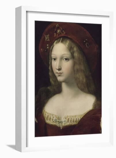 Jeanne d'Aragon-Raffaello Sanzio-Framed Giclee Print