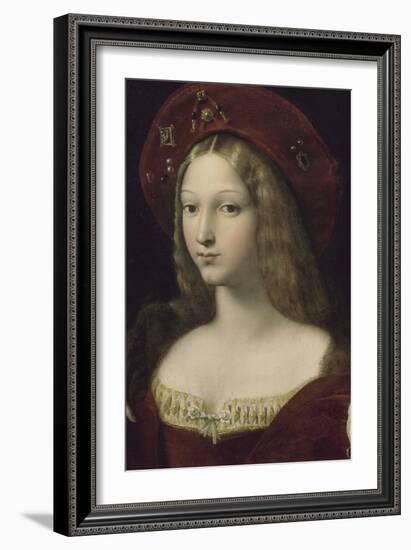 Jeanne d'Aragon-Raffaello Sanzio-Framed Giclee Print