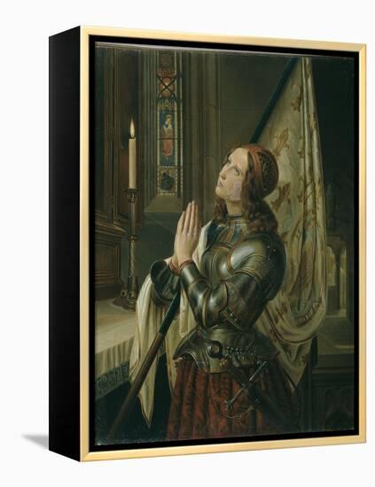 Jeanne d'Arc (Joan of Arc)-N^M^ Dyudin-Framed Premier Image Canvas