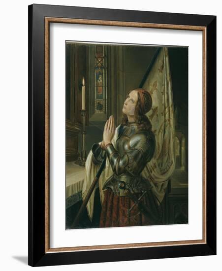 Jeanne d'Arc (Joan of Arc)-N^M^ Dyudin-Framed Premium Giclee Print