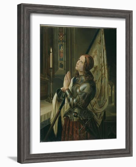 Jeanne d'Arc (Joan of Arc)-N^M^ Dyudin-Framed Giclee Print