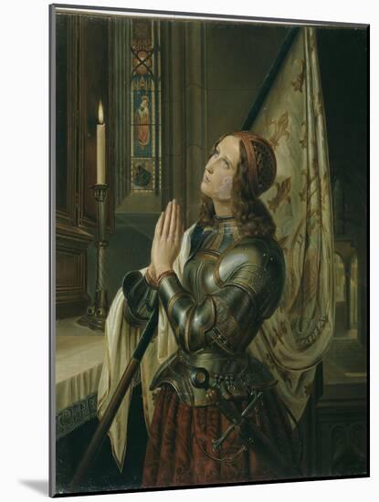 Jeanne d'Arc (Joan of Arc)-N^M^ Dyudin-Mounted Giclee Print