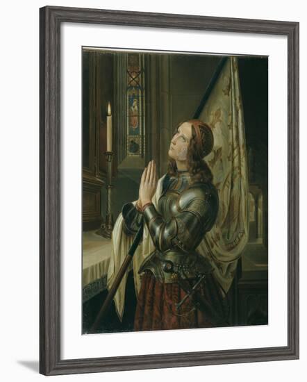 Jeanne d'Arc (Joan of Arc)-N^M^ Dyudin-Framed Giclee Print