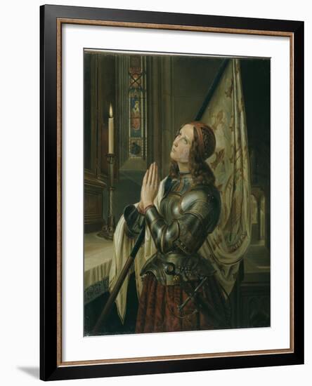 Jeanne d'Arc (Joan of Arc)-N^M^ Dyudin-Framed Giclee Print