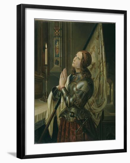 Jeanne d'Arc (Joan of Arc)-N^M^ Dyudin-Framed Giclee Print