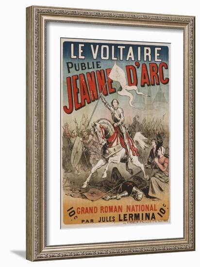 Jeanne D'Arc Poster-E Mas-Framed Giclee Print