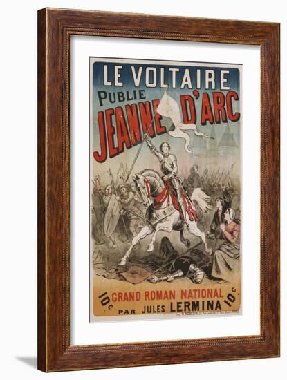 Jeanne D'Arc Poster-E Mas-Framed Giclee Print