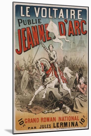 Jeanne D'Arc Poster-E Mas-Mounted Giclee Print