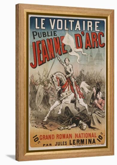 Jeanne D'Arc Poster-E Mas-Framed Premier Image Canvas