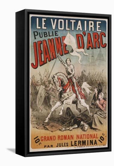 Jeanne D'Arc Poster-E Mas-Framed Premier Image Canvas