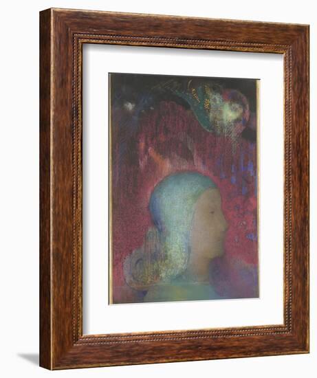 Jeanne d'Arc-Odilon Redon-Framed Giclee Print