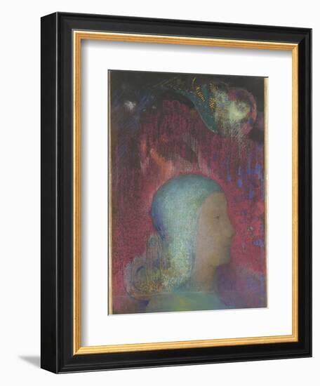 Jeanne d'Arc-Odilon Redon-Framed Giclee Print