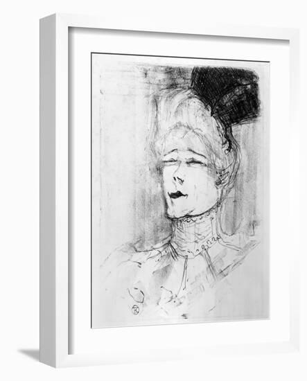 Jeanne Granier, 1898-Henri de Toulouse-Lautrec-Framed Giclee Print