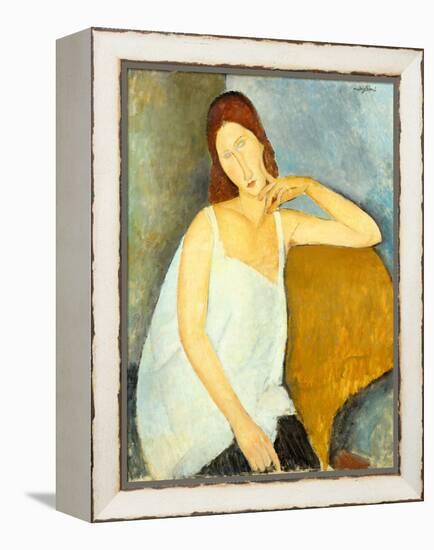 Jeanne Hébuterne (1898–1920), 1919-Amedeo Modigliani-Framed Premier Image Canvas