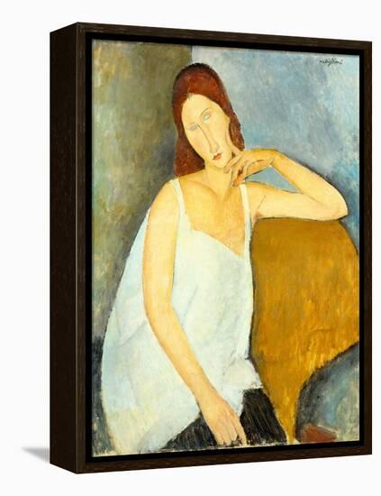 Jeanne Hébuterne (1898–1920), 1919-Amedeo Modigliani-Framed Premier Image Canvas