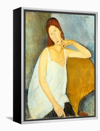 Jeanne Hébuterne (1898–1920), 1919-Amedeo Modigliani-Framed Premier Image Canvas