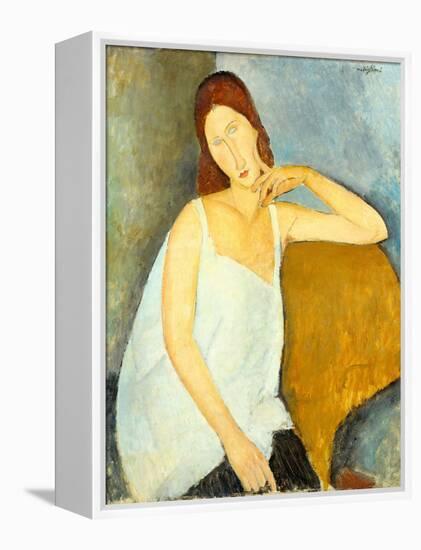 Jeanne Hébuterne (1898–1920), 1919-Amedeo Modigliani-Framed Premier Image Canvas