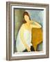 Jeanne Hébuterne (1898–1920), 1919-Amedeo Modigliani-Framed Giclee Print
