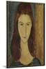 Jeanne Hebuterne, 1917-18-Amedeo Modigliani-Mounted Giclee Print