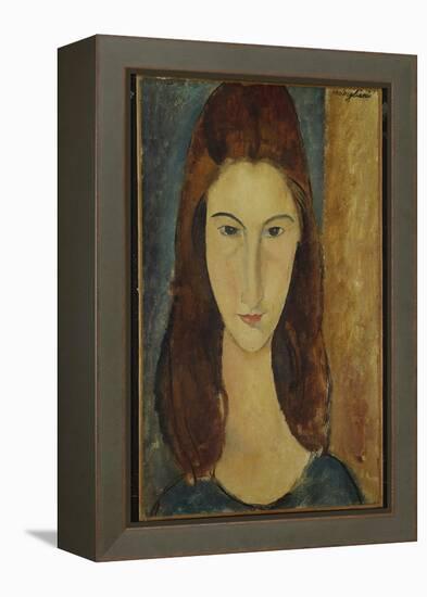 Jeanne Hebuterne, 1917-18-Amedeo Modigliani-Framed Premier Image Canvas