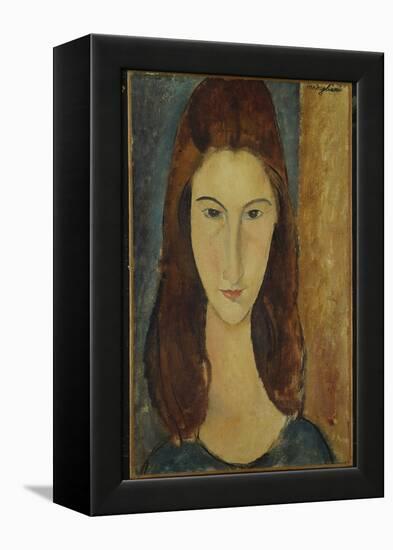 Jeanne Hebuterne, 1917-18-Amedeo Modigliani-Framed Premier Image Canvas