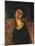 Jeanne Hebuterne, C.1916-17-Amedeo Modigliani-Mounted Giclee Print