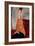 Jeanne Hebuterne in a Yellow Jumper, 1918-19-Amedeo Modigliani-Framed Giclee Print