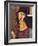 Jeanne Hebuterne Wearing a Hat, 1917-Amedeo Modigliani-Framed Giclee Print