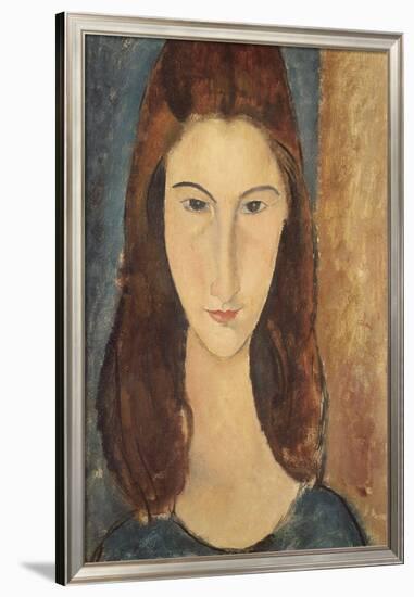 Jeanne Hebuterne-Amedeo Modigliani-Framed Giclee Print