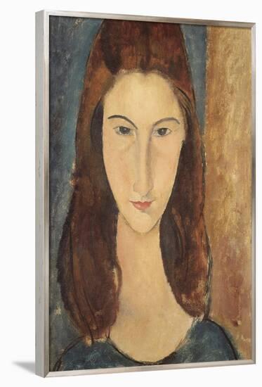 Jeanne Hebuterne-Amedeo Modigliani-Framed Giclee Print