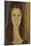 Jeanne Hebuterne-Amedeo Modigliani-Mounted Giclee Print