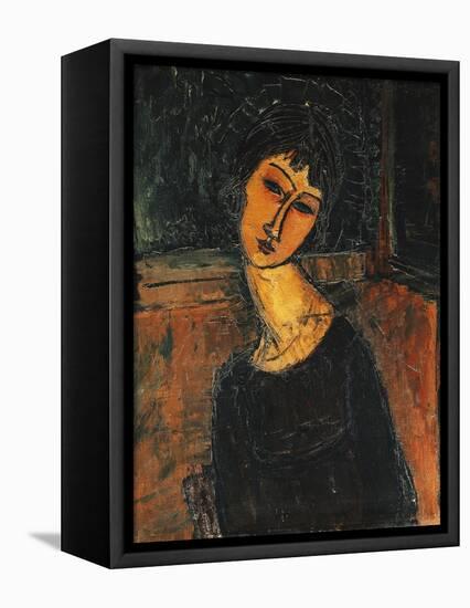 Jeanne Hebuterne-Amedeo Modigliani-Framed Premier Image Canvas