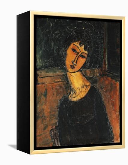 Jeanne Hebuterne-Amedeo Modigliani-Framed Premier Image Canvas