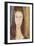 Jeanne Hebuterne-Amedeo Modigliani-Framed Giclee Print