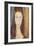 Jeanne Hebuterne-Amedeo Modigliani-Framed Giclee Print