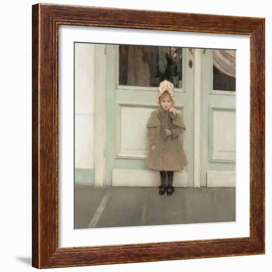 Jeanne Kefer, 1885-Fernand Khnopff-Framed Art Print