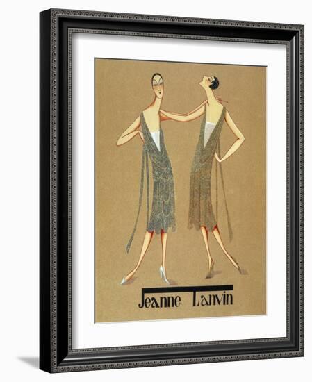 Jeanne Lanvin Design, 1925-Science Source-Framed Giclee Print