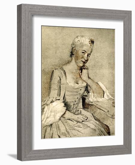 Jeanne Natoire-Jean-Etienne Liotard-Framed Giclee Print