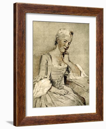 Jeanne Natoire-Jean-Etienne Liotard-Framed Giclee Print