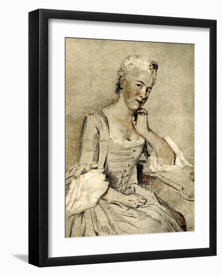 Jeanne Natoire-Jean-Etienne Liotard-Framed Giclee Print