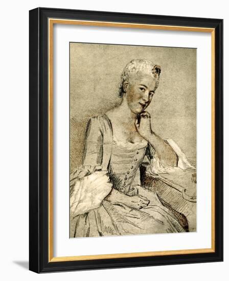 Jeanne Natoire-Jean-Etienne Liotard-Framed Giclee Print