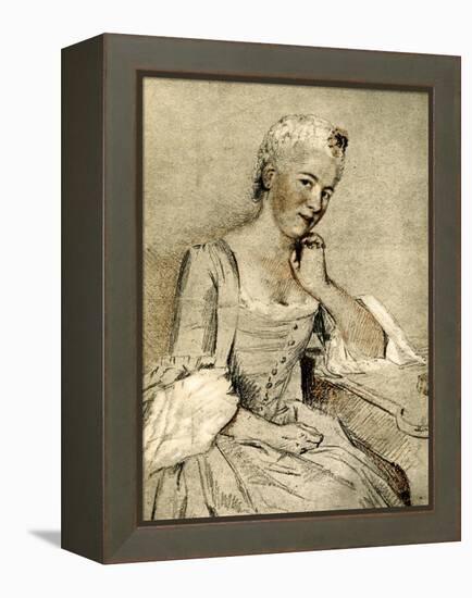 Jeanne Natoire-Jean-Etienne Liotard-Framed Premier Image Canvas