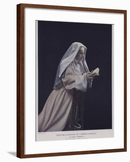 Jeanne Passama as Agramanta in La Reine Fiammette-null-Framed Photographic Print