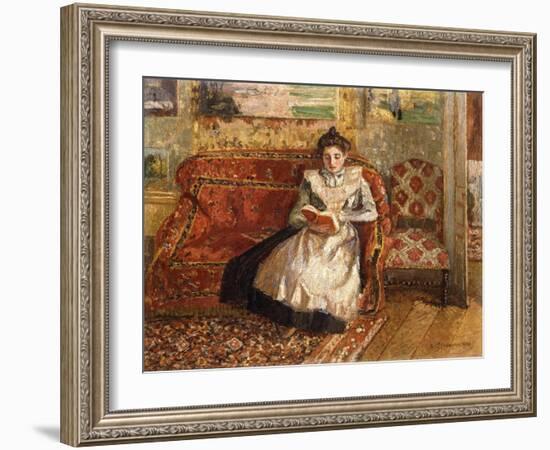 Jeanne Reading, 1899-Camille Pissarro-Framed Giclee Print