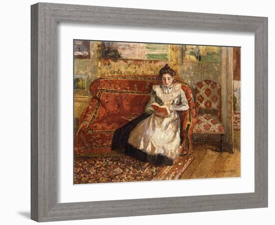 Jeanne Reading, 1899-Camille Pissarro-Framed Giclee Print