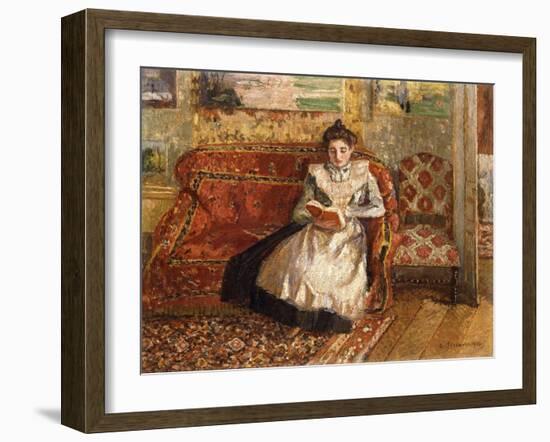 Jeanne Reading, 1899-Camille Pissarro-Framed Giclee Print