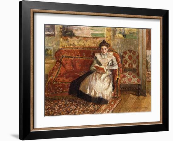 Jeanne Reading, 1899-Camille Pissarro-Framed Giclee Print