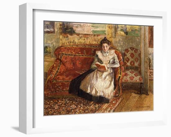 Jeanne Reading, 1899-Camille Pissarro-Framed Giclee Print