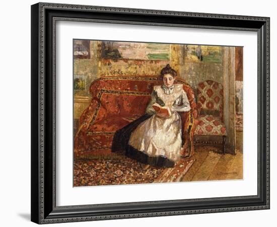 Jeanne Reading, 1899-Camille Pissarro-Framed Giclee Print