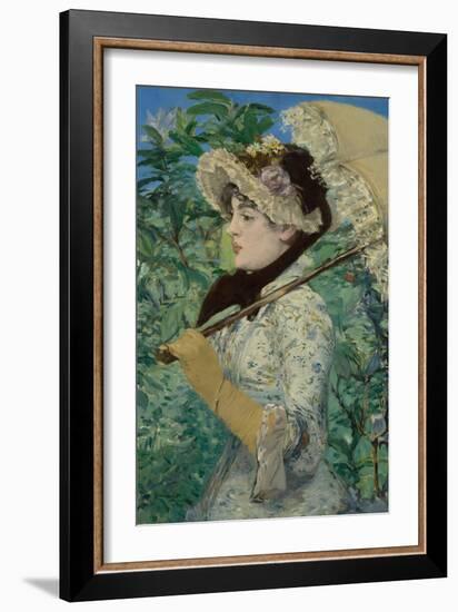 Jeanne (Spring), 1881-Edouard Manet-Framed Art Print